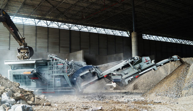 мобильные дробилки