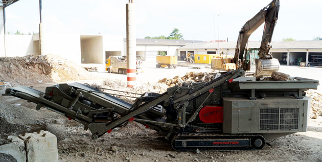 мобильные дробилки