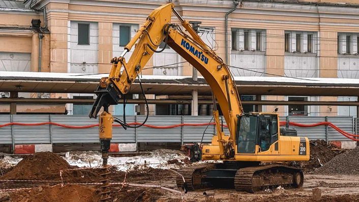 Машина для выемки грунта