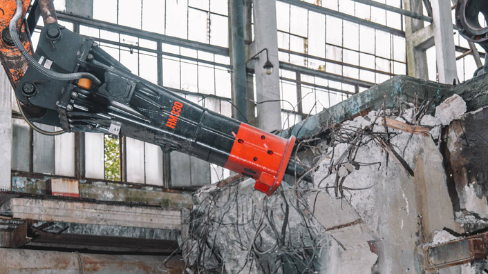 Техника и оборудование для механизированного демонтажа