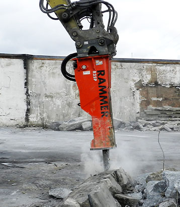 Гидромолоты Rammer (Финляндия)