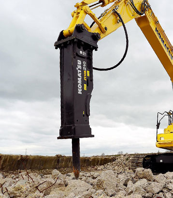 Гидромолоты KOMATSU
