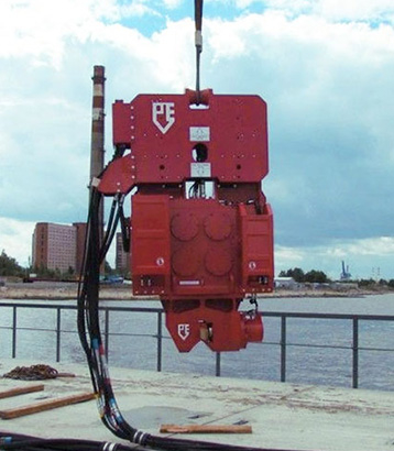 Вибропогружатели PVE