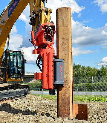 Вибропогружатели MOVAX