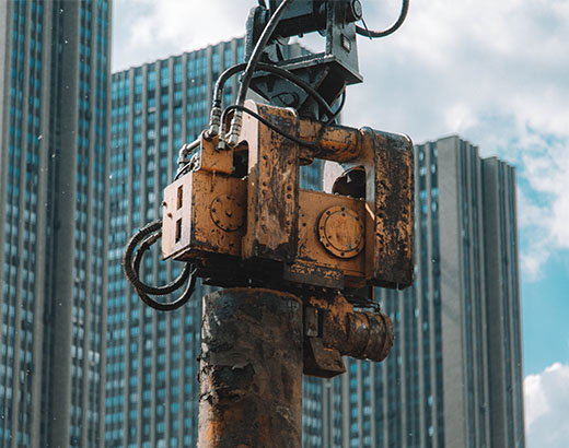 Вибропогружатели на кран