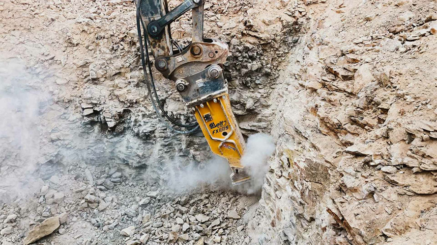 Производительность, проверенная в работе: гидромолот Delta FX-35S