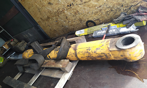 Восстановление гидроцилиндра экскаватора Hyundai