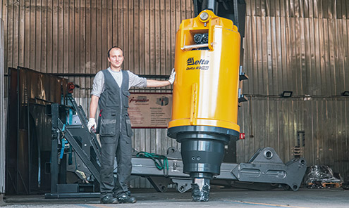 Установка опор ЛЭП в Карелии. Закрученная история!