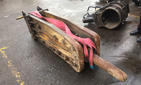 Гидромолот Delta F-20 снова в строю!