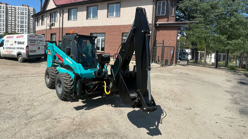 Модернизация завершена! Новый навесной экскаватор готов к работе