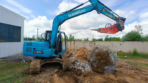 Что выбрать, если нужно измельчить сильноармированный материал?