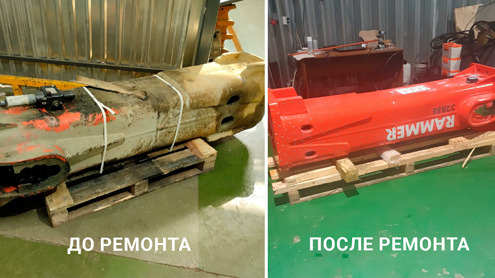 Сервисный центр ГК Традиция: история капремонта одного гидромолота