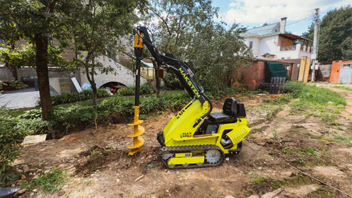 Гидровращатель Delta RD2 – оптимальный вариант для микро-экскаваторов