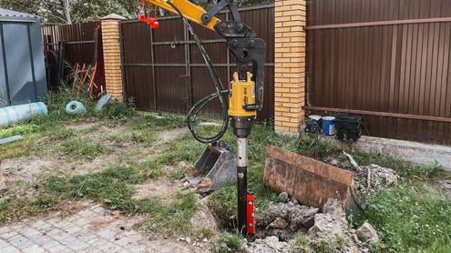 Delta RD5 – идеальный выбор для монтажа винтовых свай при строительстве