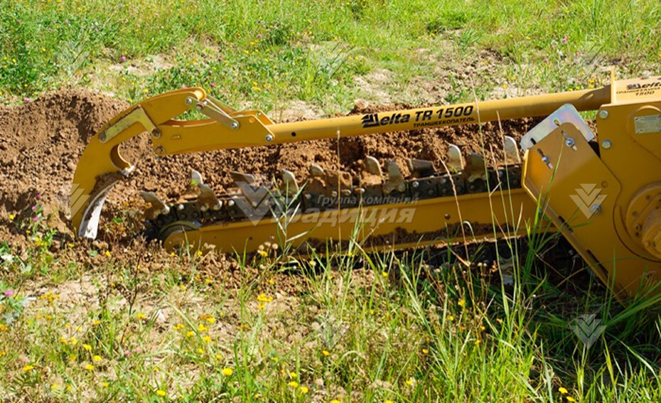 Траншеекопатель Delta TR900 для мини-погрузчиков для грунта картинка 637249
