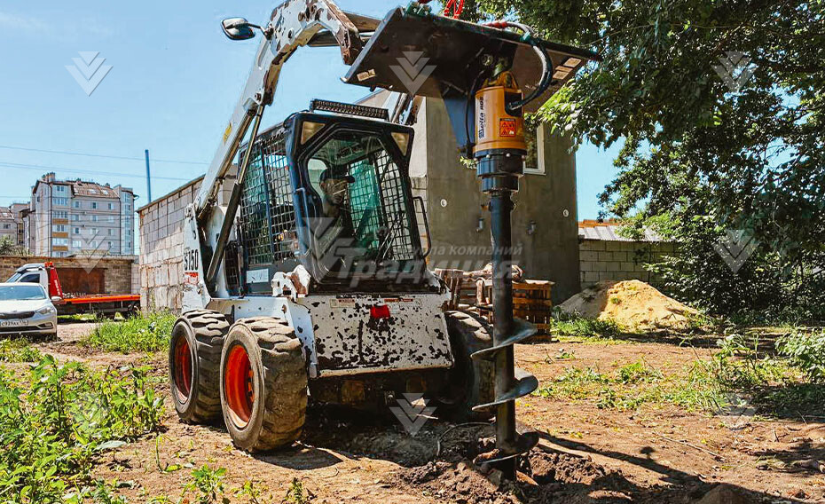 Гидробур Delta RD5 на мини-погрузчик картинка 651616