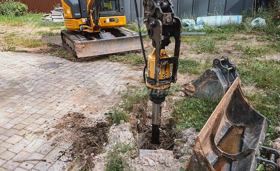 Гидробур Delta RD5 на мини-погрузчик картинка 651701