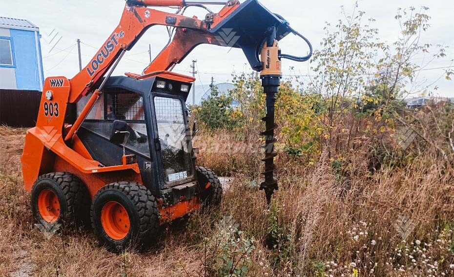 Гидробур Delta RD5 на мини-погрузчик картинка 651703