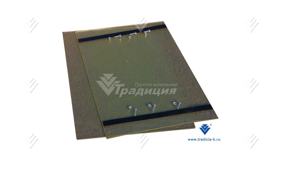 Коврик полиуретановый демпфирующий для виброплит универсальный (500х700) картинка