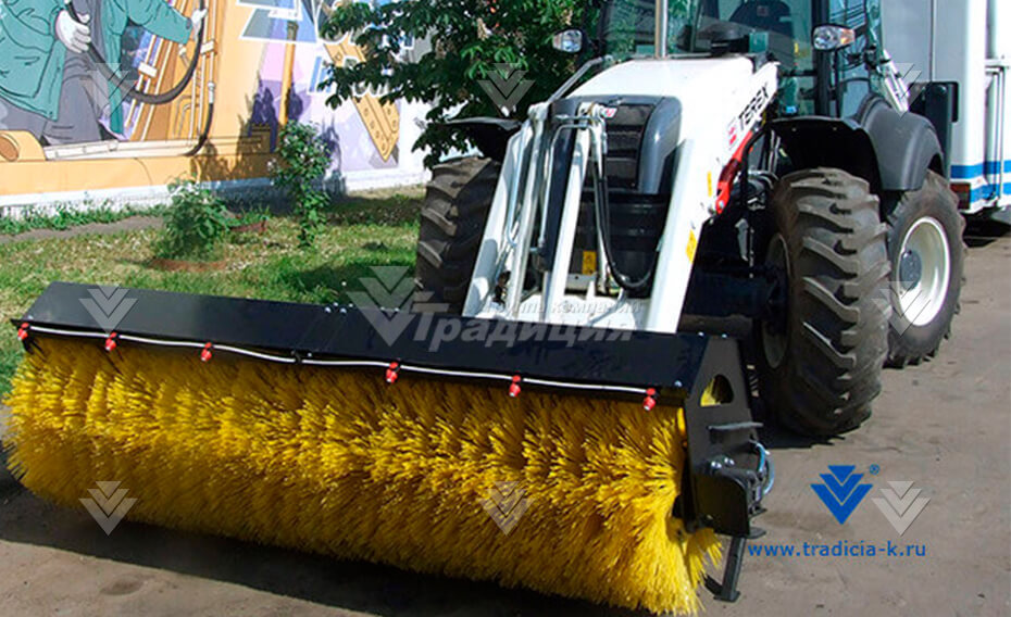 Щетка дорожная Impulse SP2400G гидроповорот с плитой картинка 53579