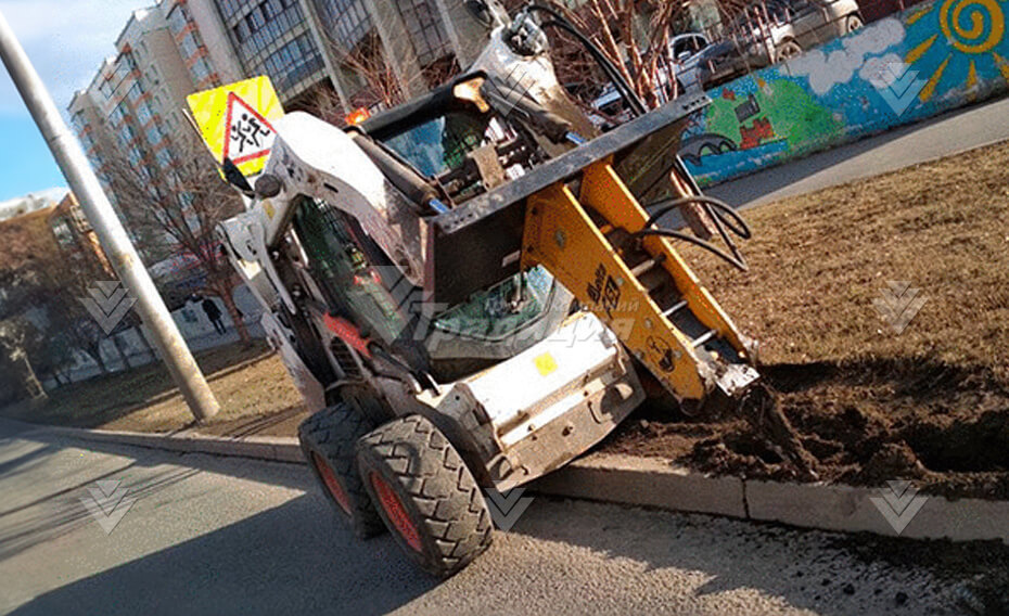 Гидромолот Delta F-5 L Open для минипогрузчиков картинка 635536