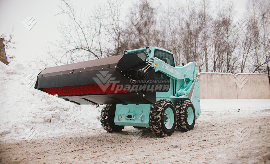 Щетка дорожная коммунальная Impulse SP1850B с бункером картинка 634189