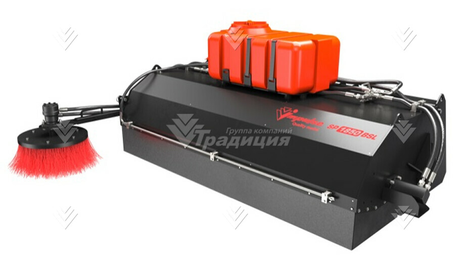 Щетка дорожная коммунальная Impulse SP1850BSL с бункером, системой орошения и бордюрной щеткой картинка