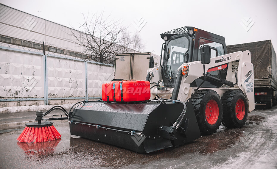 Щетка дорожная коммунальная Impulse SP1850BSL с бункером, системой орошения и бордюрной щеткой картинка 634297