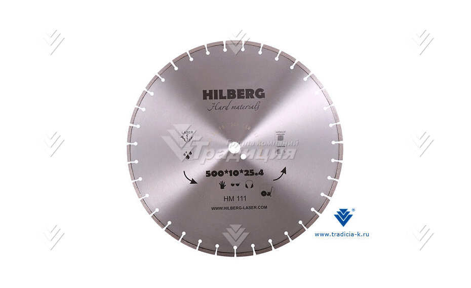 Алмазный диск Hilberg (D=500 мм) картинка