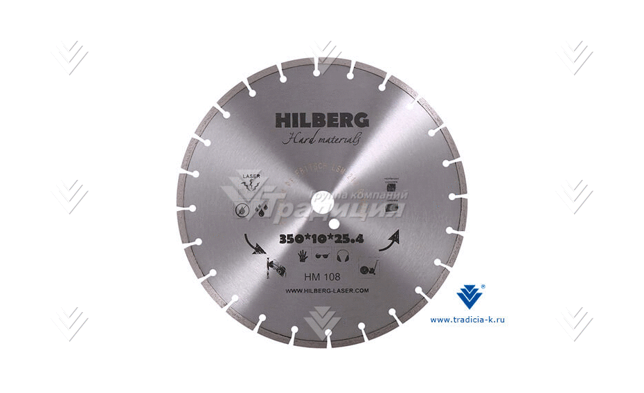 Алмазный диск Hilberg (D=350 мм) картинка