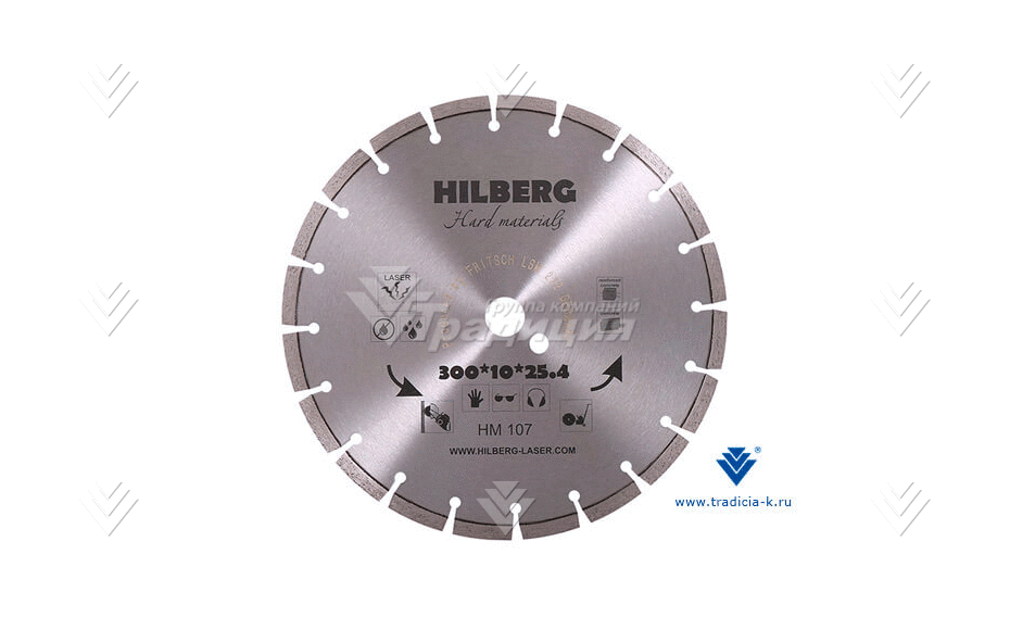Алмазный диск Hilberg (D=300 мм) картинка
