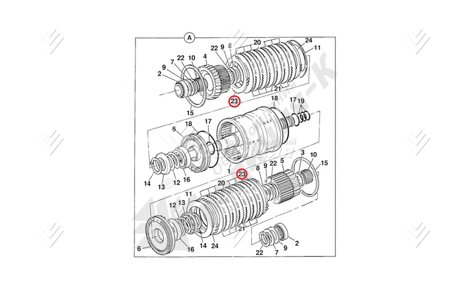 Диск муфты 6.0 mm JCB 331/16517 картинка 33037