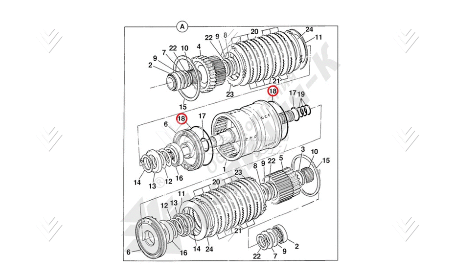 Кольцо резиновое JCB 828/10181 картинка
