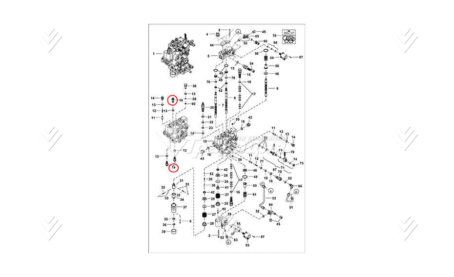 Гидроклапан г/р подпиточный BOBCAT 6684646 картинка 39694