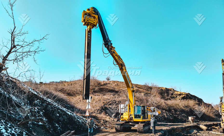 Удлинитель рукояти экскаватора «гусёк» Impulse EXP 20/30 длина 4,5 м картинка 639968