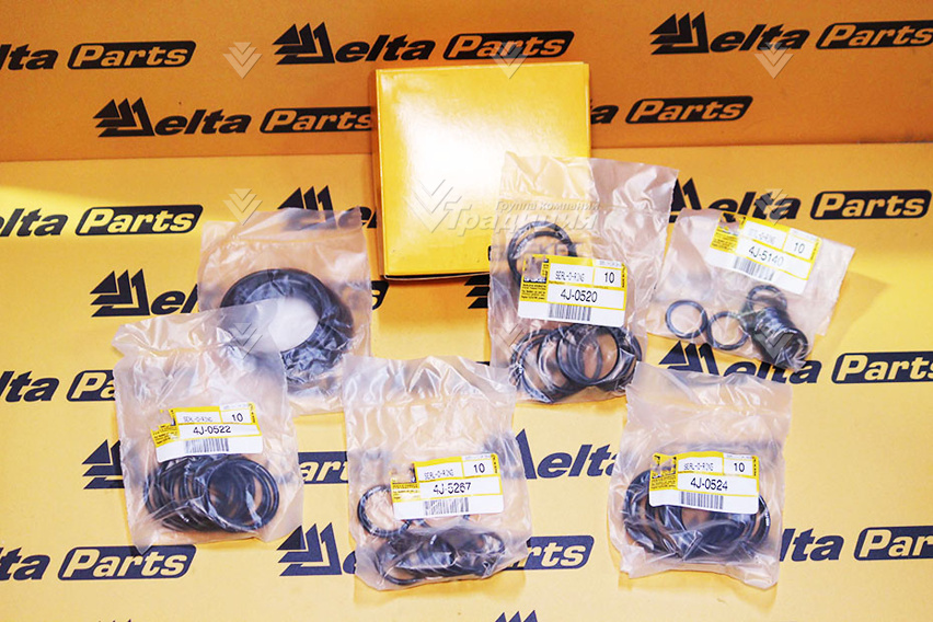 Сервисный набор набор резиновых колец Caterpillar 2701545 (6 размеров/60 шт) картинка