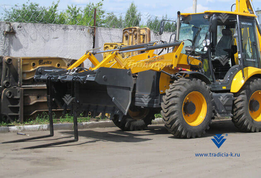 Вилы откидные паллетные Impulse PF2000 на ковш Tarsus 883/885/888 картинка 115857