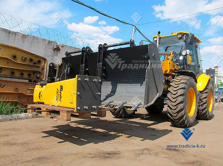 Вилы откидные паллетные Impulse PF2000 на ковш Tarsus 883/885/888 картинка 115863