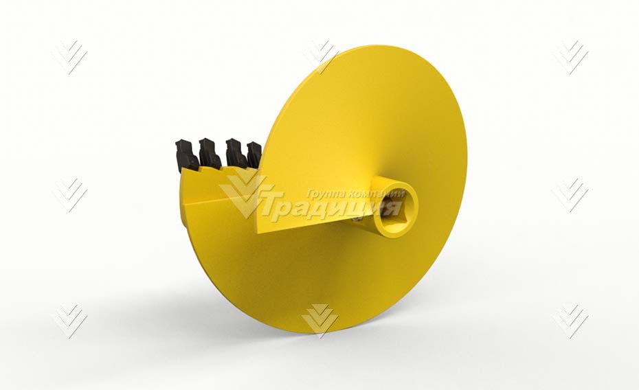 Бур шнековый (л) Delta SA5 (кат.I -II), D-800, H-sq.75 картинка 472801