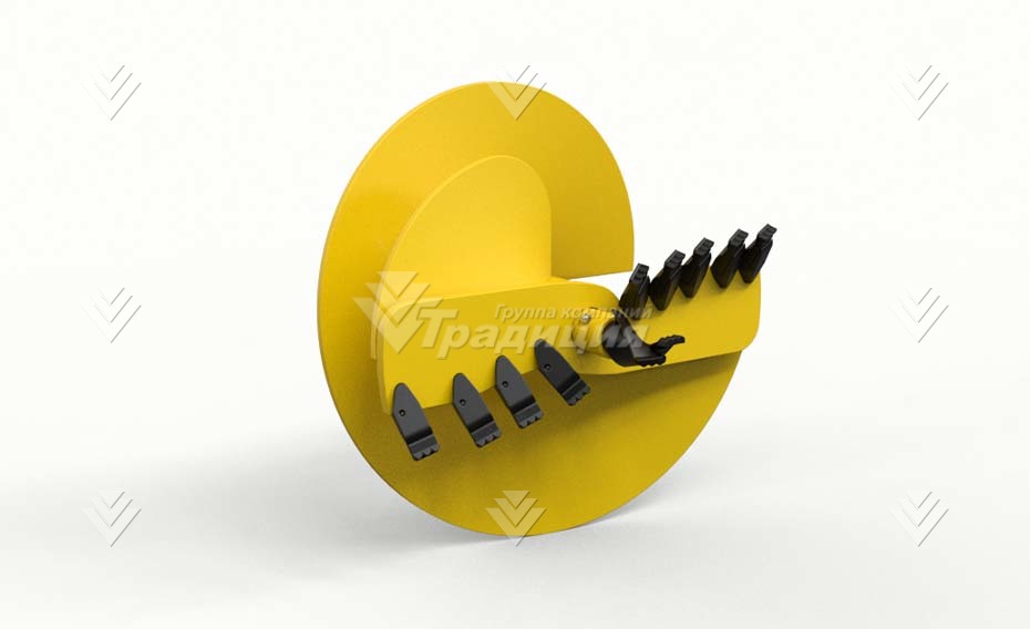 Бур шнековый (л) Delta SA5 (кат.I -II), D-800, H-sq.75 картинка 472804