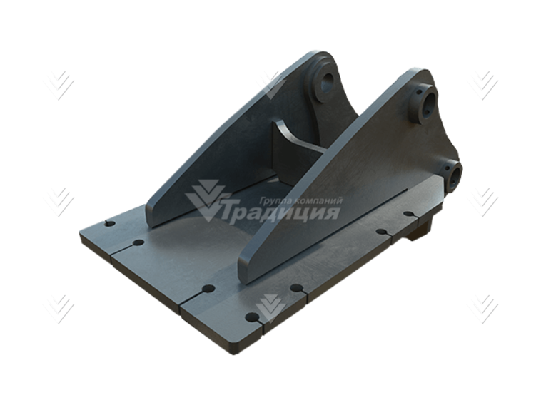 Переходная плита (подвеска) гидромолота Delta/Impulse для экскаватора-погрузчика картинка