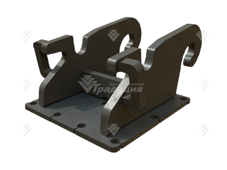 Переходная плита (подвеска) гидромолота Delta/Impulse для БСМ CAT / Verachtert CW20/CW30/CW40 картинка