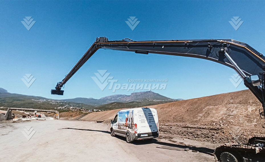 Удлиненное рабочее оборудование Long Reach DLR32-22 картинка 649784