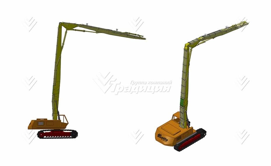 Удлиненное рабочее оборудование High Reach Demolition HRD 33-22 картинка 652662