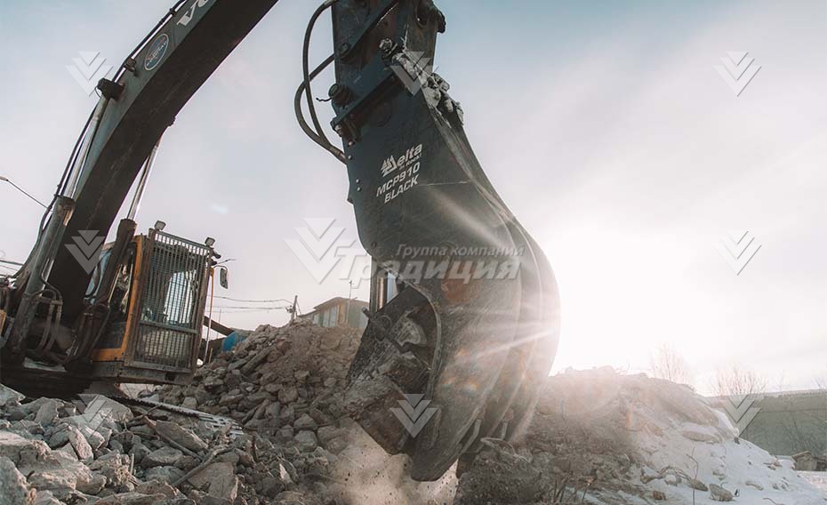 Гидроножницы для измельчения бетона Delta MCP910 без ротатора картинка 639221