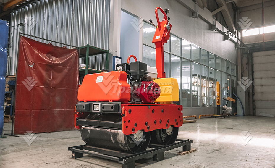 Виброкаток двухвальцовый Impulse VR600H 660 кг, 20 кН, Honda GX390 - 9 л/с картинка 635037