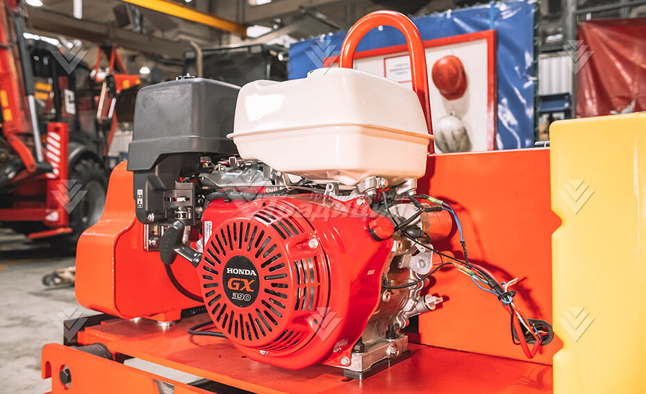 Виброкаток двухвальцовый Impulse VR600H 660 кг, 20 кН, Honda GX390 - 9 л/с картинка 635038