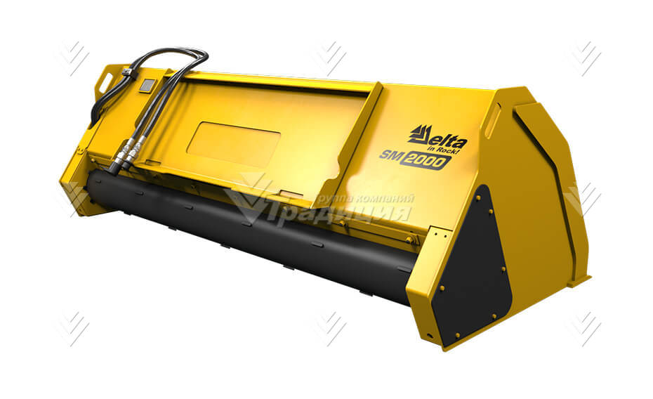 Пескоразбрасыватель Delta SM2000 на мини-погрузчики Амкодор 211 картинка 633191