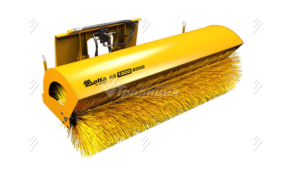 Щетка дорожная коммунальная Delta RS 1900x800G с гидравлическим поворотом картинка 633270