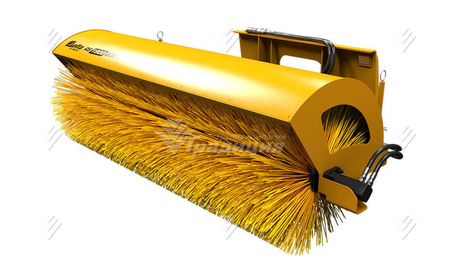 Щетка дорожная коммунальная Delta RS 1900x800M с механическим поворотом картинка